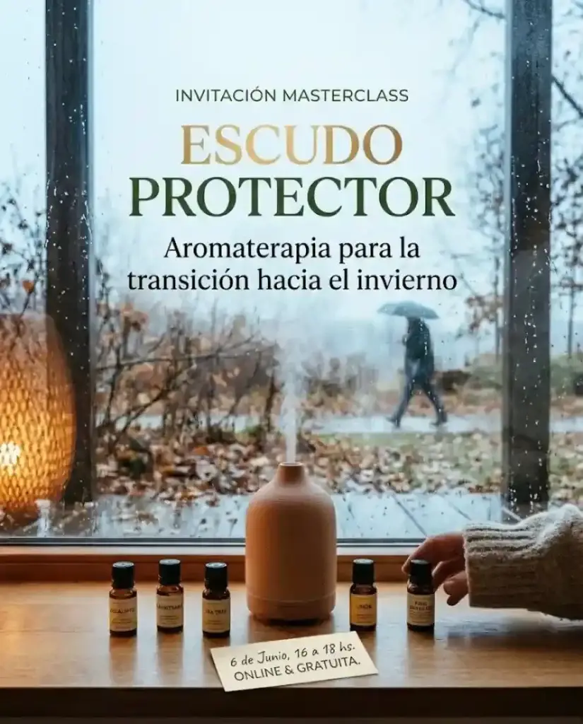 ESCUDO PROTECTOR. Aromaterapia para la transición hacia el Invierno
